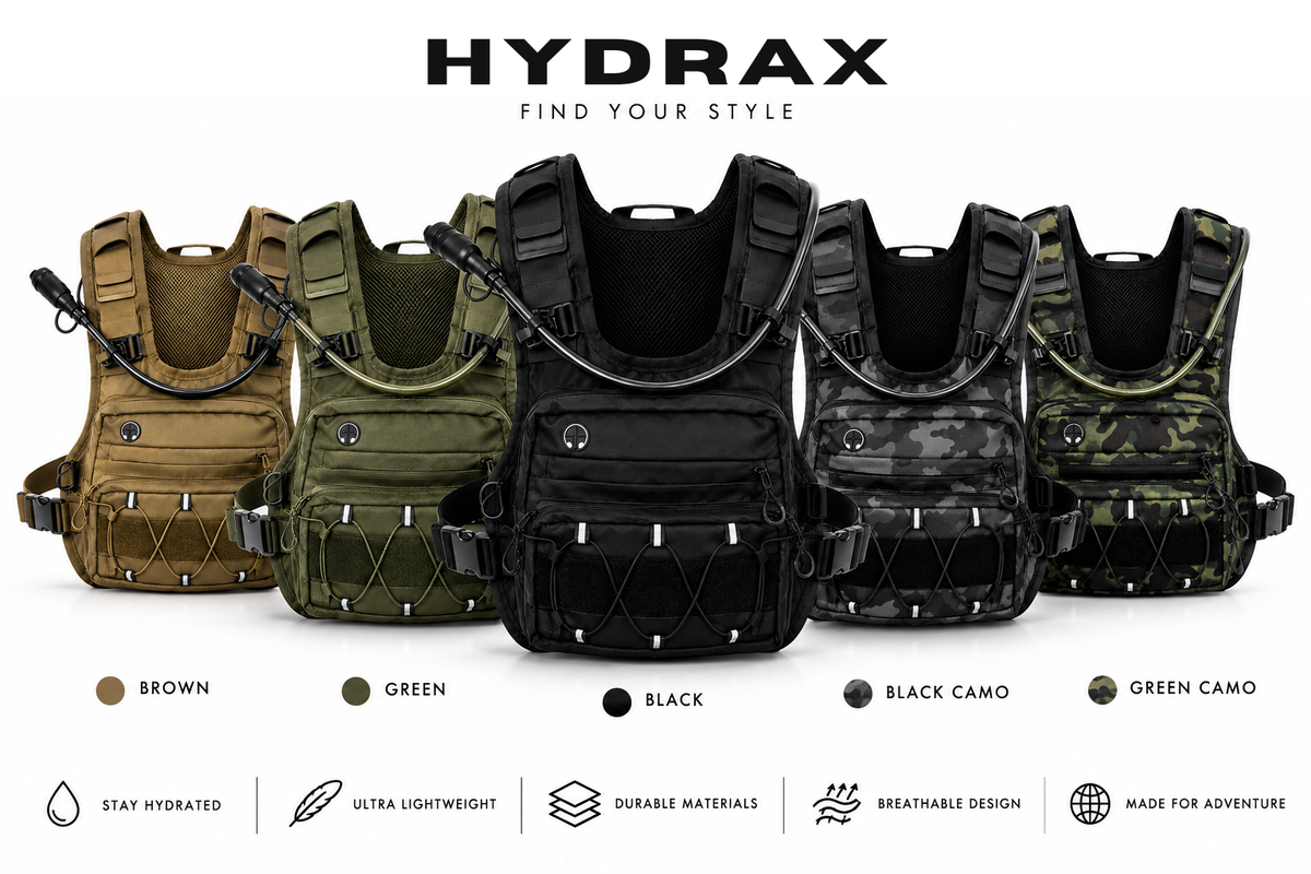 HydraX™ Hydration Vest.